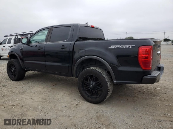 2019 Ford Ranger XL with VIN 1FTER4EH2KLA15750, listed as a Copart auction lot 60287905 with 54,591 mi miles and Salvage title. Bid and sale history available at DreamBid. Image 2.