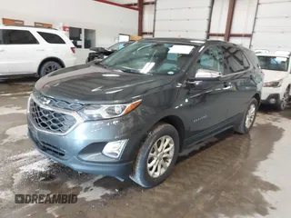 2019 Chevrolet Equinox LT with VIN 2GNAXUEV7K6113098, listed as a IAAI auction lot 41218077 with 98,553 mi miles and . Bid and sale history available at carsss.com. Image 2.