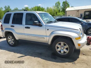 2007 Jeep Liberty Limited with VIN 1J4GL58K57W637184, listed as a Copart auction lot 55991415 with 142,256 mi miles and Clean Title. Bid and sale history available at carsss.com. Image 4.