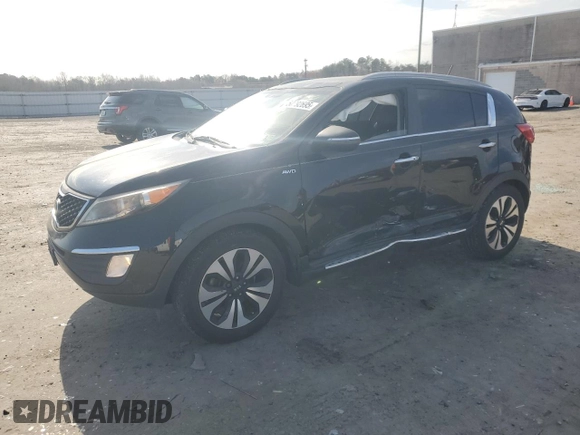 2013 Kia Sportage SX with VIN KNDPCCA66D7446001, listed as a Copart auction lot 50792695 with 95,182 mi miles and Salvage Title. Bid and sale history available at carsss.com. Image 1.
