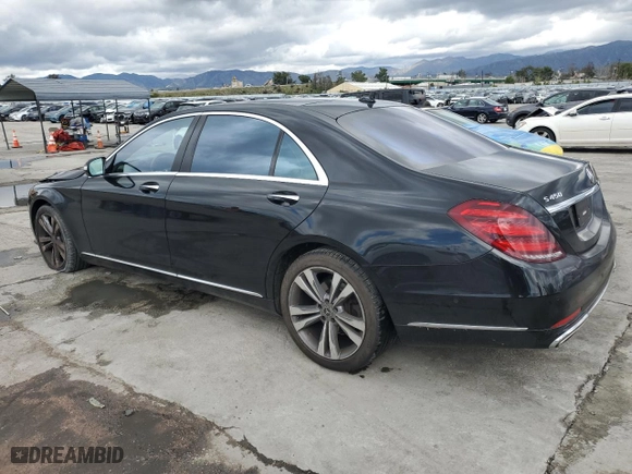 2018 Mercedes-Benz S-Class S 450 with VIN WDDUG6GB8JA386126, listed as a Copart auction lot 48969145 with 115,041 mi miles and Salvage Title. Bid and sale history available at carsss.com. Image 2.