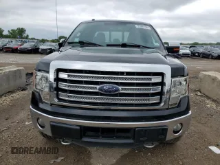 2014 Ford F-150 XL with VIN 1FTFW1ETXEFC65143, listed as a Copart auction lot 55366185 with 160,846 mi miles and Clean Title. Bid and sale history available at carsss.com. Image 5.