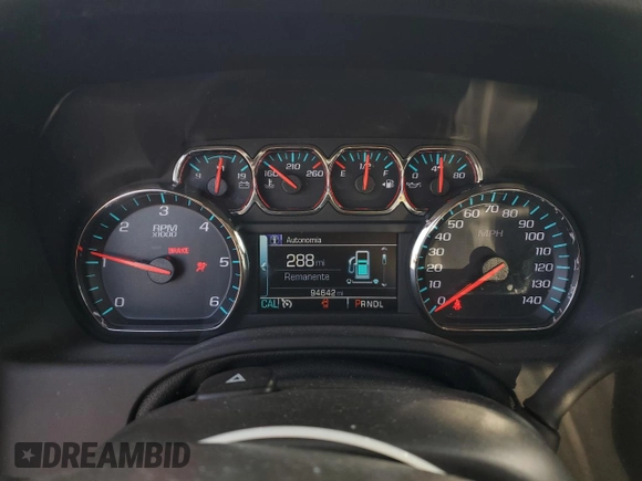 2020 Chevrolet Suburban Premier with VIN 1GNSCJKC0LR216855, listed as a Copart auction lot 72287114 with 94,642 mi miles and Salvage title. Bid and sale history available at DreamBid. Image 9.