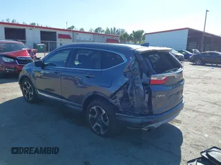 2017 Honda CR-V Touring with VIN 2HKRW1H91HH505686, listed as a IAAI auction lot 41805226 with 120,760 mi miles. Bid and sale history available at carsss.com. Image 3.