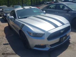 2015 Ford Mustang V6 with VIN 1FA6P8AM2F5432919, listed as a IAAI auction lot 42036813 with 242,541 mi miles. Bid and sale history available at carsss.com. Image 1.