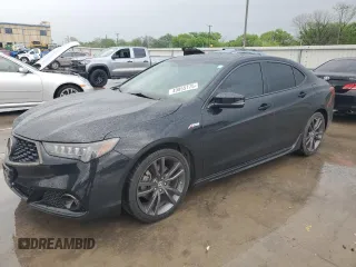 2020 Acura TLX w/A-Spec Pkg with VIN 19UUB1F69LA008367, listed as a Copart auction lot 49855775 with 94,649 mi miles and Salvage title. Bid and sale history available at DreamBid. Image 1.