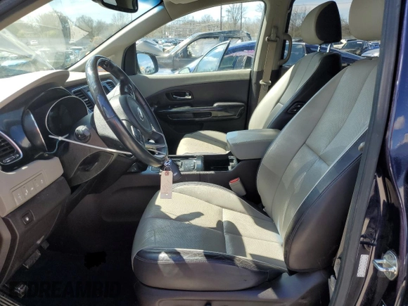 2018 Kia Sedona SX-L with VIN KNDME5C12J6379862, listed as a Copart auction lot 50161965 with 95,799 mi miles and Salvage Title. Bid and sale history available at carsss.com. Image 7.