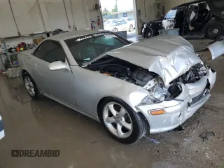 2002 Mercedes-Benz SLK 320 with VIN WDBKK65F42F264517, listed as a Copart auction lot 58785845 with Not provided miles and Salvage title. Bid and sale history available at DreamBid. Image 4.