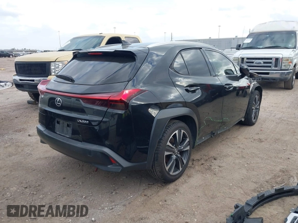 2019 Lexus UX 200 z VIN JTHY3JBH4K2006358, wystawiony jako IAAI lot #41541846 z przebiegiem 120 809 mil mil oraz . Historia ofert i sprzedaży dostępna na DreamBid. Obrazek 4.