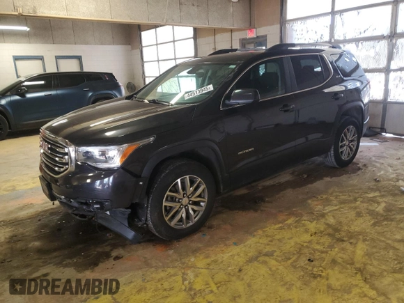 2017 GMC Acadia SLE with VIN 1GKKNSLS4HZ285509, listed as a Copart auction lot 44513945 with 100,886 mi miles and Salvage Title. Bid and sale history available at carsss.com. Image 1.