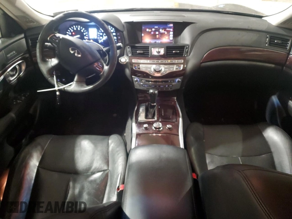 2013 Infiniti M37 with VIN JN1BY1AR6DM600690, listed as a Copart auction lot 79867874 with 159,954 mi miles and Salvage Title. Bid and sale history available at carsss.com. Image 8.