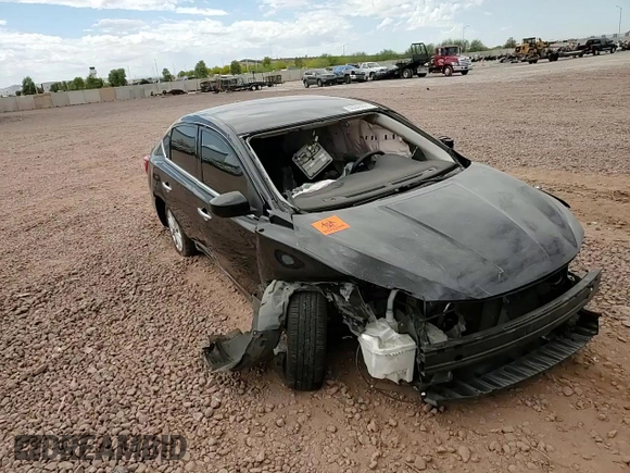 2019 Nissan Sentra SV with VIN 3N1AB7AP4KY453486, listed as a Copart auction lot 53346395 with Not Provided miles and Salvage Title. Bid and sale history available at DreamBid. Image 11.