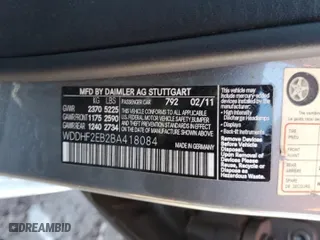 2011 Mercedes-Benz E-Class E 350 Luxury BlueTEC with VIN WDDHF2EB2BA418084, listed as a Copart auction lot 42878065 with 126,707 mi miles and Salvage Title. Bid and sale history available at carsss.com. Image 13.