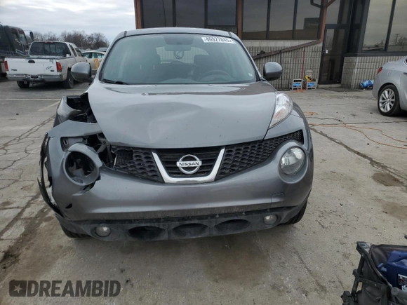 2013 Nissan Juke SV with VIN JN8AF5MV6DT222041, listed as a Copart auction lot 46927845 with 119,744 mi miles and Salvage Title. Bid and sale history available at carsss.com. Image 5.