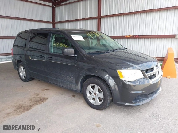 2012 Dodge Grand Caravan SXT with VIN 2C4RDGCG6CR265481, listed as a IAAI auction lot 42080040 with 193,239 mi miles. Bid and sale history available at carsss.com. Image 1.
