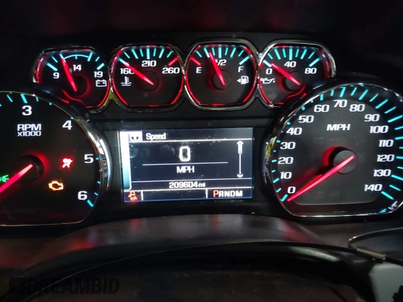 2014 Chevrolet Silverado 1500 LT with VIN 1GCVKREC0EZ130211, listed as a IAAI auction lot 41601900 with 209,604 mi miles and . Bid and sale history available at DreamBid. Image 7.
