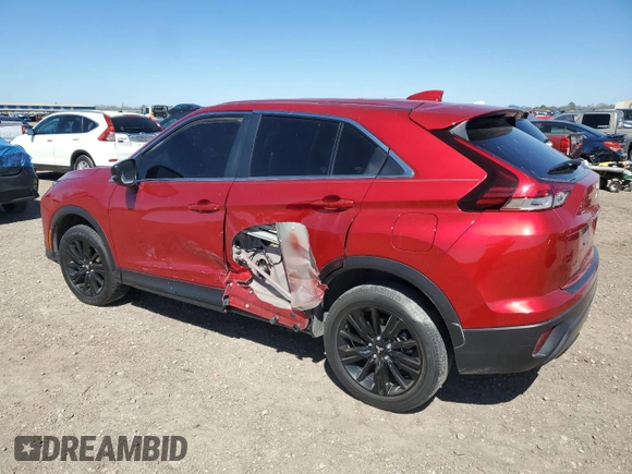 2023 Mitsubishi Eclipse Cross LE z VIN JA4ATVAA7PZ004126, wystawiony jako Copart lot #47288175 z przebiegiem 73 015 mil mil oraz Szkoda całkowita • Salvage title. Historia ofert i sprzedaży dostępna na DreamBid. Obrazek 2.