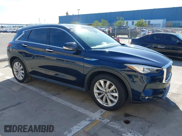 2019 Infiniti QX50 Essential with VIN 3PCAJ5M3XKF117723, listed as a IAAI auction lot 41549979 with 36,044 mi miles and . Bid and sale history available at DreamBid. Image 1.