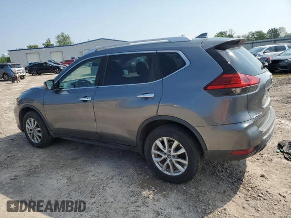 2017 Nissan Rogue SV with VIN KNMAT2MV9HP583331, listed as a Copart auction lot 60802305 with 126,265 mi miles and Salvage title. Bid and sale history available at DreamBid. Image 2.