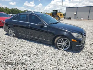 2014 Mercedes-Benz C 250 Sport with VIN WDDGF4HB8ER304938, listed as a Copart auction lot 62833835 with 151,199 mi miles and Salvage title. Bid and sale history available at DreamBid. Image 4.