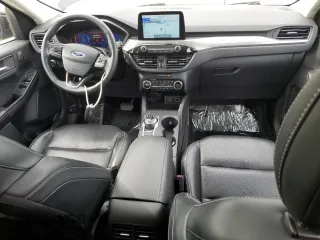 2021 Ford Escape Titanium with VIN 1FMCU9J97MUA57521, listed as a Copart auction lot 58714055 with 83,201 mi miles and Salvage title. Bid and sale history available at DreamBid. Image 8.