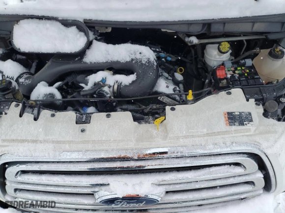 2018 Ford Transit Van with VIN 1FTBW2CM9JKB40572, listed as a Copart auction lot 41764185 with NaN miles and Salvage Title. Bid and sale history available at carsss.com. Image 13.