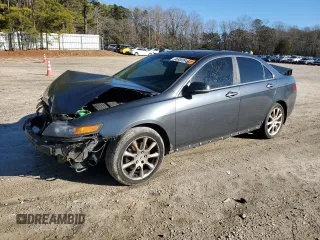 2007 Acura TSX Navi with VIN JH4CL969X7C005602, listed as a Copart auction lot 86986994 with 213,990 mi miles and Salvage title. Bid and sale history available at DreamBid. Image 1.