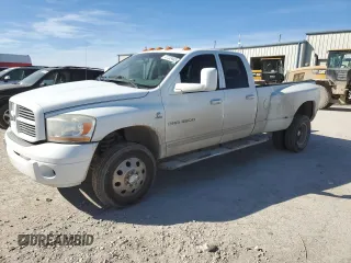 2006 Dodge 3500 SLT с VIN 3D7MX48C86G164397, выставлен на аукционе Copart как лот 47233485 с пробегом 167 605 миль миль и Списание • Salvage title. История ставок и продаж доступна на DreamBid. Изображение 1.