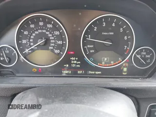 2013 BMW 3 Series 328i with VIN WBA3C1C51DF440679, listed as a IAAI auction lot 41533587 with 184,812 mi miles. Bid and sale history available at carsss.com. Image 7.