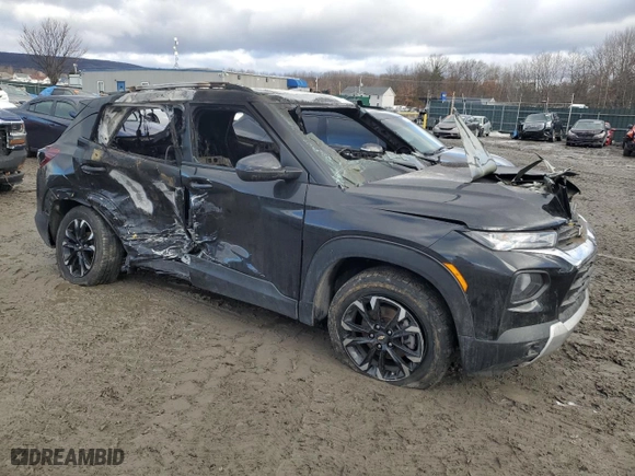 2022 Chevrolet TrailBlazer LT with VIN KL79MRSL7NB135637, listed as a Copart auction lot 42926545 with 0 mi miles and Salvage Title. Bid and sale history available at carsss.com. Image 4.