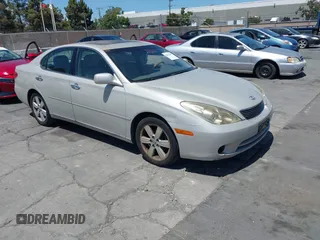 2005 Lexus ES 350 with VIN JTHBA30G555056111, listed as a IAAI auction lot 42662602 with 396,579 mi miles and . Bid and sale history available at DreamBid. Image 1.