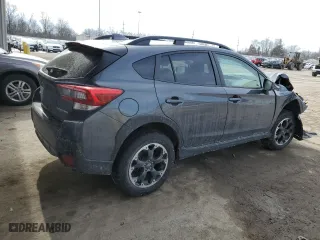 2023 Subaru Crosstrek Premium with VIN JF2GTAEC9PH300258, listed as a Copart auction lot 46221105 with 26,922 mi miles and Salvage Title. Bid and sale history available at carsss.com. Image 3.