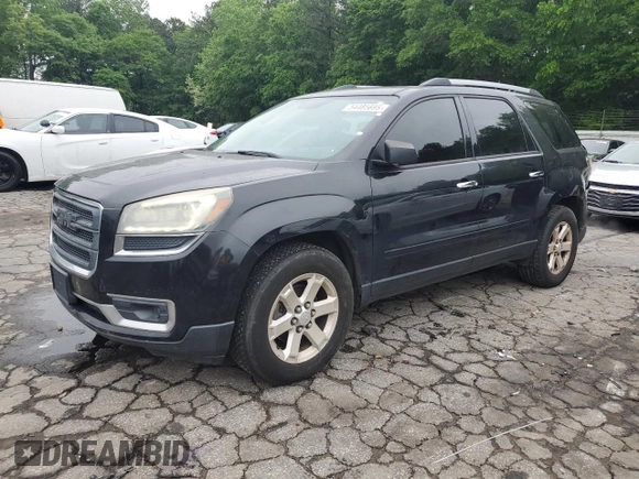 2015 GMC Acadia SLE z VIN 1GKKVPKD2FJ209072, wystawiony jako Copart lot #54485695 z przebiegiem 174 322 mil mil oraz Czysty tytuł • Clean title. Historia ofert i sprzedaży dostępna na DreamBid. Obrazek 1.
