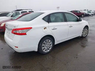 2015 Nissan Sentra S with VIN 3N1AB7AP8FY287754, listed as a IAAI auction lot 41489384 with 146,145 mi miles. Bid and sale history available at carsss.com. Image 4.