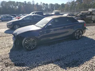 2011 BMW 1 Series 128i with VIN WBAUL7C59BVM79790, listed as a Copart auction lot 83485814 with 94,252 mi miles and Salvage Title. Bid and sale history available at carsss.com. Image 1.