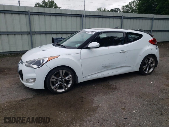 2013 Hyundai Veloster w/Gray Int с VIN KMHTC6AD3DU164555, выставлен на аукционе Copart как лот 54487605 с пробегом 146 134 миль миль и Списание • Salvage title. История ставок и продаж доступна на DreamBid. Изображение 1.