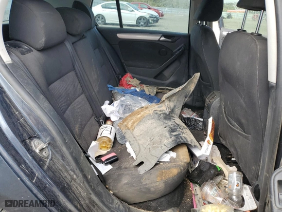 2011 Volkswagen Golf TDI with VIN WVWNM7AJ6BW045258, listed as a Copart auction lot 71380574 with 217,641 mi miles and Salvage Title. Bid and sale history available at carsss.com. Image 11.