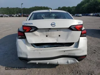 2021 Nissan Versa SV with VIN 3N1CN8EV0ML878153, listed as a Copart auction lot 59637955 with 76,673 mi miles and Salvage title. Bid and sale history available at DreamBid. Image 6.