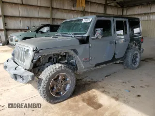2020 Jeep Wrangler Unlimited Sport S z VIN 1C4HJXDN8LW268911, wystawiony jako Copart lot #55853835 z przebiegiem 68 734 mil mil oraz Nie do naprawy • Non repairable. Historia ofert i sprzedaży dostępna na DreamBid. Obrazek 1.