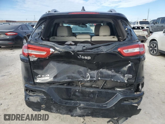 2017 Jeep Cherokee Overland z VIN 1C4PJMJS3HW551468, wystawiony jako Copart lot #46307615 z przebiegiem 124 602 mil mil oraz Szkoda całkowita • Salvage title. Historia ofert i sprzedaży dostępna na DreamBid. Obrazek 6.