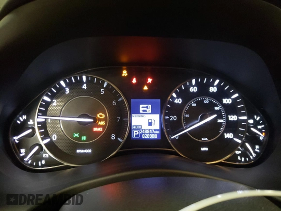 2018 Nissan Armada SV with VIN JN8AY2NC4J9550265, listed as a Copart auction lot 74970624 with 248,847 mi miles and Salvage Title. Bid and sale history available at carsss.com. Image 9.