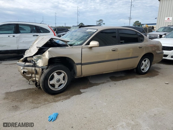 2004 Chevrolet Impala with VIN 2G1WF52E149175053, listed as a Copart auction lot 41481835 with 0 mi miles and Salvage Title. Bid and sale history available at carsss.com. Image 1.