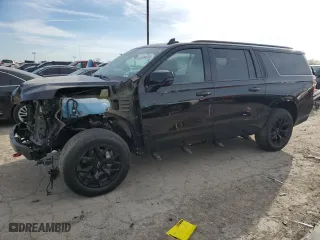 2022 Chevrolet Suburban Z71 with VIN 1GNSKDKD8NR103512, listed as a Copart auction lot 82299534 with 50,185 mi miles and Salvage Title. Bid and sale history available at carsss.com. Image 1.