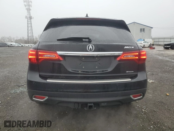 2016 Acura MDX Advance z VIN 5FRYD4H90GB006568, wystawiony jako Copart lot #48847405 z przebiegiem 152 068 mil mil oraz Szkoda całkowita • Salvage title. Historia ofert i sprzedaży dostępna na DreamBid. Obrazek 6.