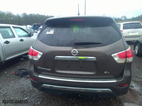 2016 Nissan Pathfinder S with VIN 5N1AR2MN2GC606299, listed as a IAAI auction lot 38882064 with 187,191 mi miles. Bid and sale history available at carsss.com. Image 16.
