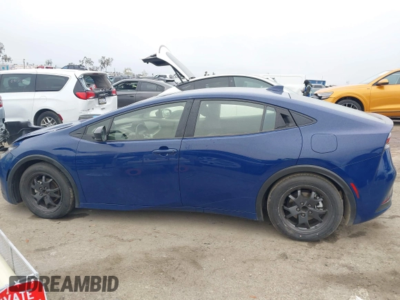 2024 Toyota Prius LE with VIN JTDACAAUXR3024790, listed as a IAAI auction lot 41808832 with 38,968 mi miles. Bid and sale history available at carsss.com. Image 14.