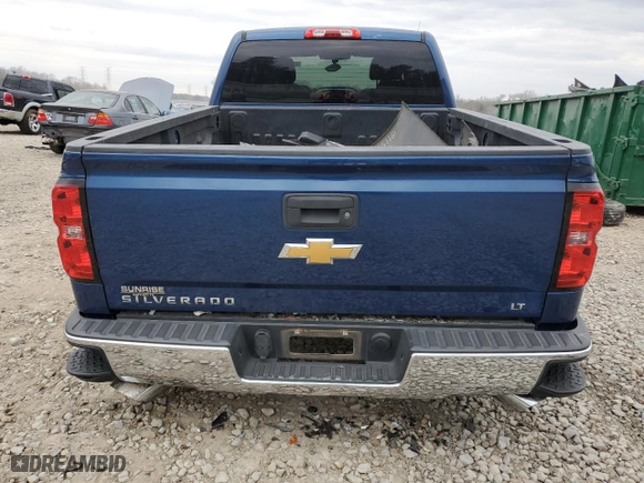 2016 Chevrolet Silverado 1500 LT with VIN 1GCVKREC2GZ266438, listed as a Copart auction lot 47468055 with 153,376 mi miles and Salvage Title. Bid and sale history available at carsss.com. Image 6.
