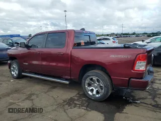 2020 Ram 1500 Big Horn with VIN 1C6SRFFT4LN218685, listed as a Copart auction lot 61191235 with 86,477 mi miles and Non repairable. Bid and sale history available at DreamBid. Image 2.