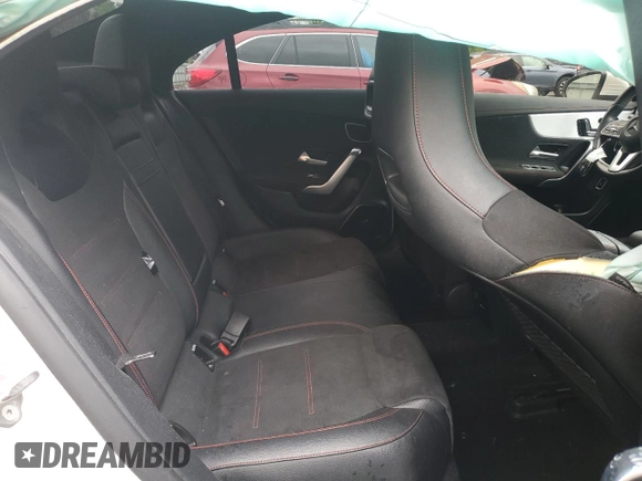2021 Mercedes-Benz CLA 250 with VIN W1K5J4HB6MN176338, listed as a Copart auction lot 57954255 with 41,503 mi miles and Salvage title. Bid and sale history available at DreamBid. Image 10.
