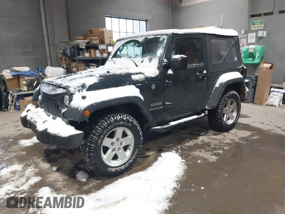 2017 Jeep Wrangler Sport with VIN 1C4AJWAG7HL606695, listed as a IAAI auction lot 41520359 with 112,926 mi miles and . Bid and sale history available at DreamBid. Image 17.